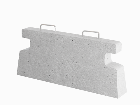 Stone Barrier 02 3Dモデル