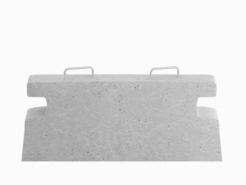 Barreira de Pedra 02 Modelo 3D