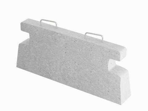 Stone Barrier 02 3D Модель
