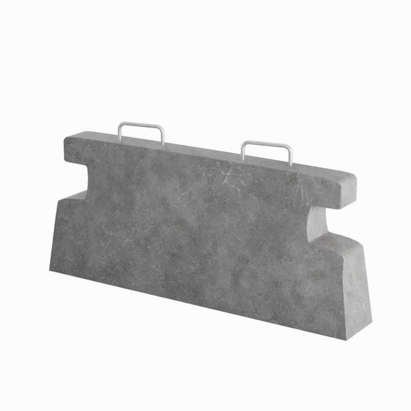 Stone Barrier 03 3Dモデル .c4d .max .obj .3ds .fbx .stl .blend