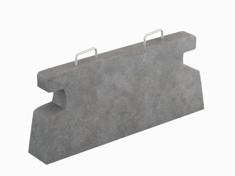 Stone Barrier 03 3Dモデル