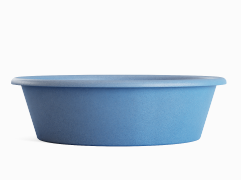 Simple Plastic Wash Basin B 04 3D Model