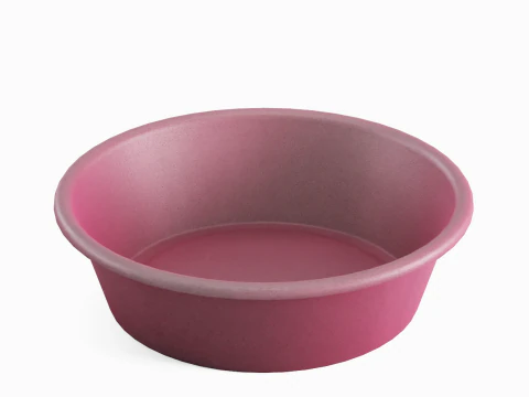 Simple Plastic Wash Basin B 05 3D Model
