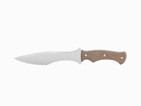 Kitchen Knife 01 3D Model