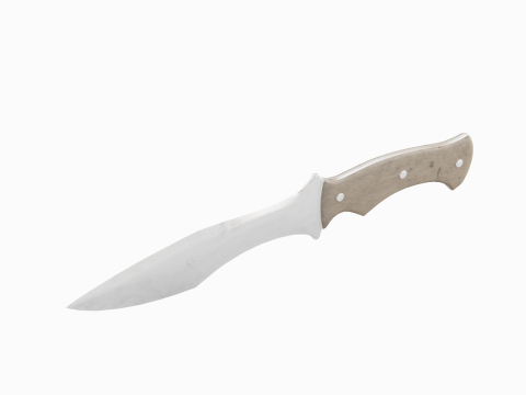 Kitchen Knife 02 Model 3D