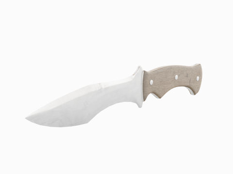 Kitchen Knife 02 Modelo 3D