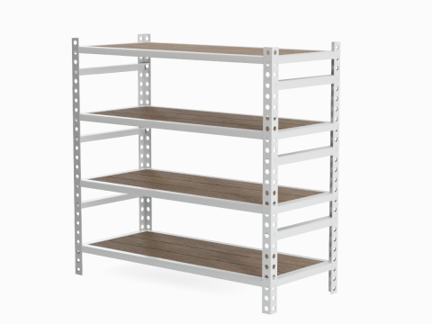 Metal Shelf 02 3D मॉडल