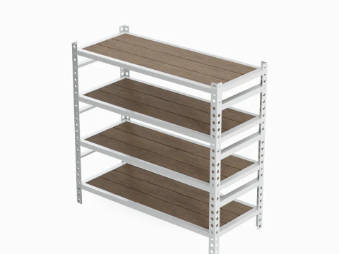 Metal Shelf 02 3D Model