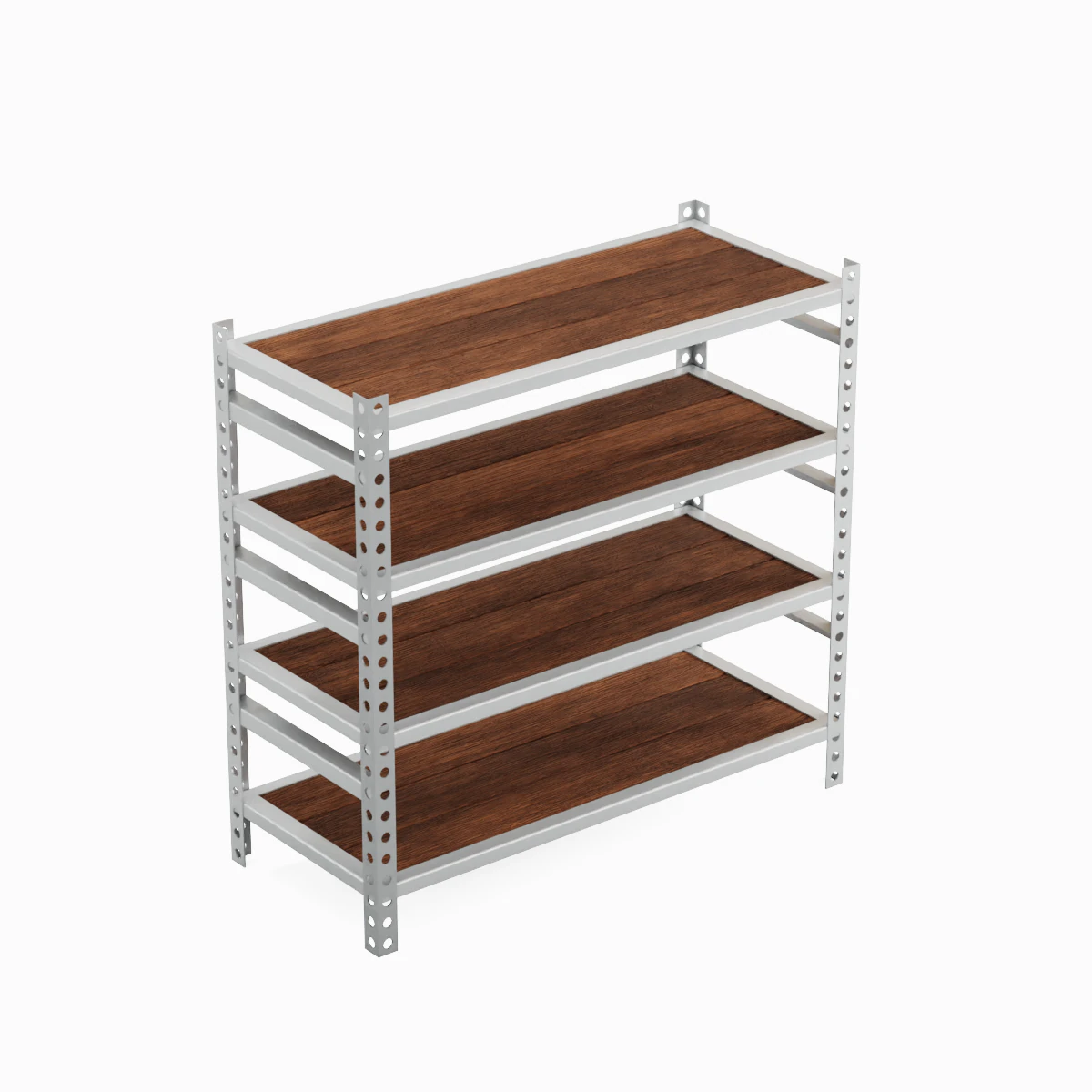 Metal Shelf 03 3D Model .c4d .max .obj .3ds .fbx .stl .blend 