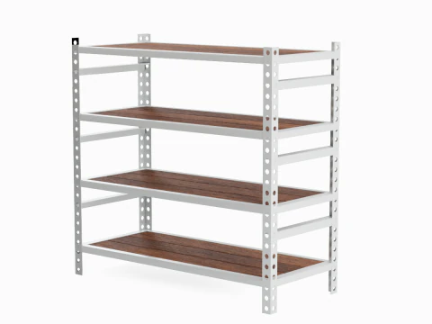 Metal Shelf 03 3D Model