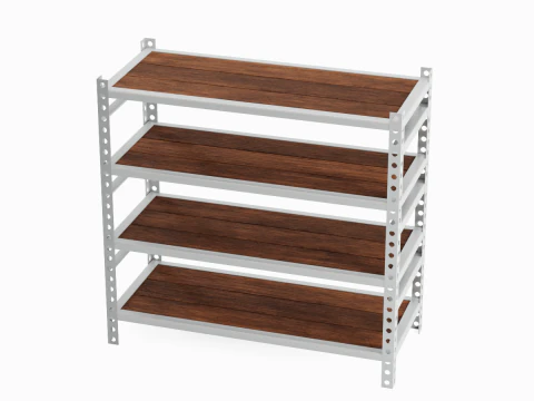 Metal Shelf 03 3D Model