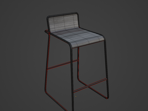 Modern Chair 01 Modelo 3D