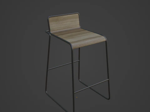 Modern Chair 02 3D Model