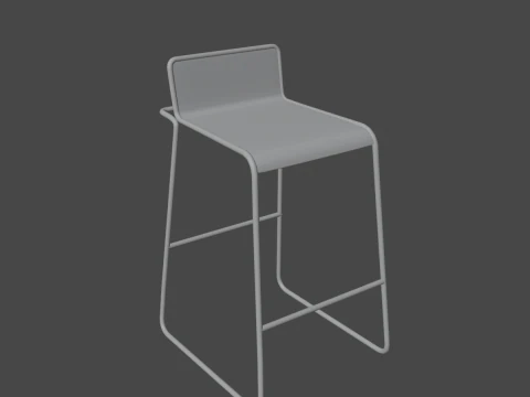 Modern Chair 02 3D Model