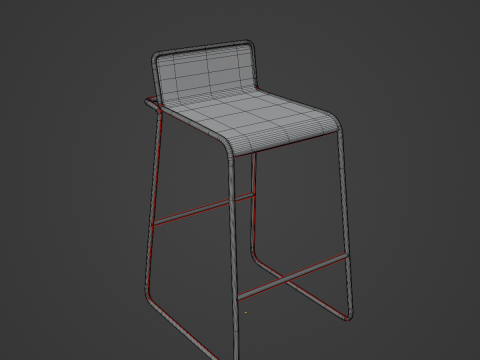Modern Chair 02 Modèle 3D