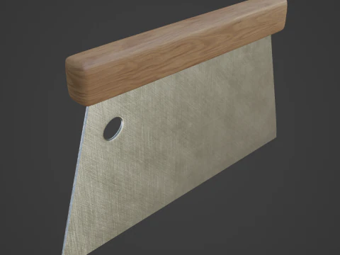 表面スパチュラ 3Dモデル