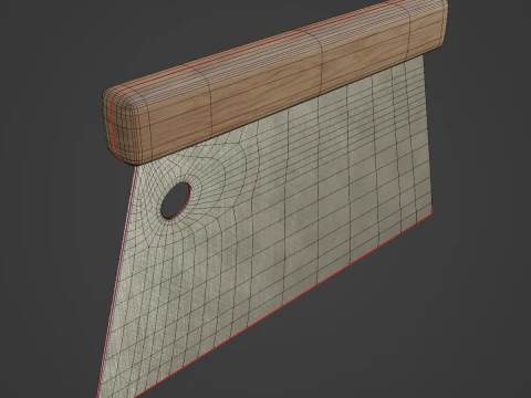 表面スパチュラ 3Dモデル