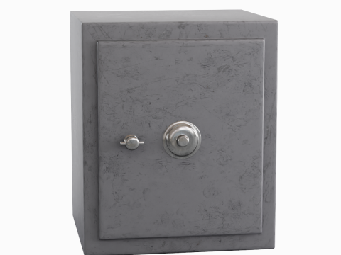Steel Safe 01 Modelo 3D