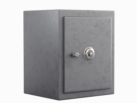 Steel Safe 01 Modelo 3D
