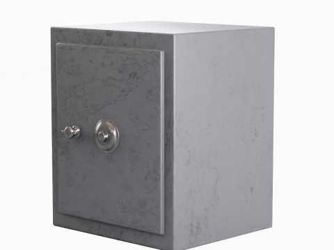 Steel Safe 01 Modelo 3D