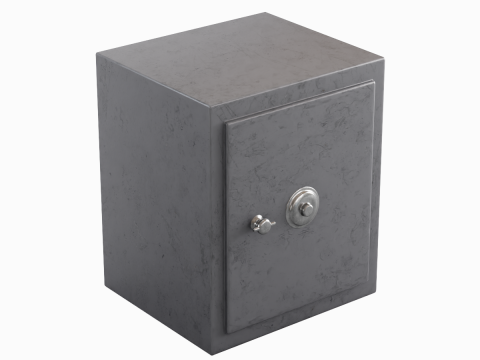 Steel Safe 01 Modelo 3D