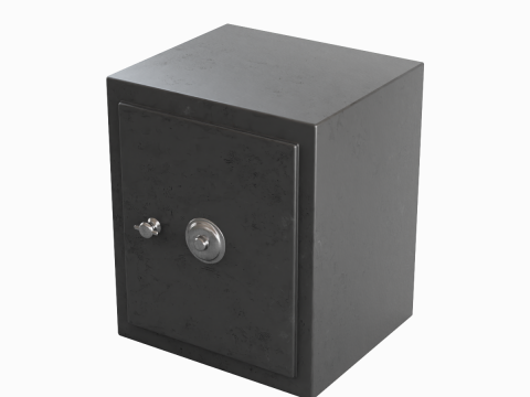 Steel Safe 02 3Dモデル