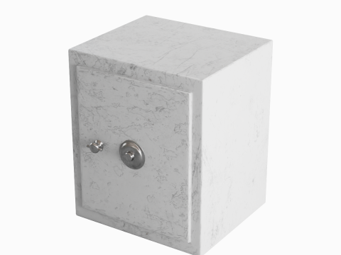 Steel Safe 03 3Dモデル