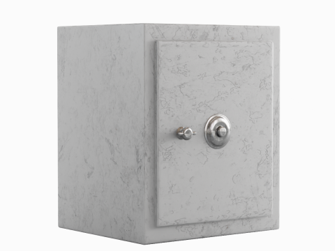 Steel Safe 03 Modelo 3D