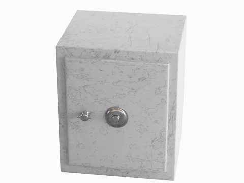 Coffre-fort en acier 03 Modèle 3D