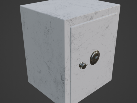 Steel Safe 03 Modelo 3D