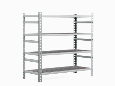 Metal Shelf B 03 3D Model