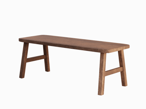 Wooden Bench 02 3D Модель