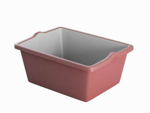 Simple Plastic Wash Basin C 02 3D मॉडल
