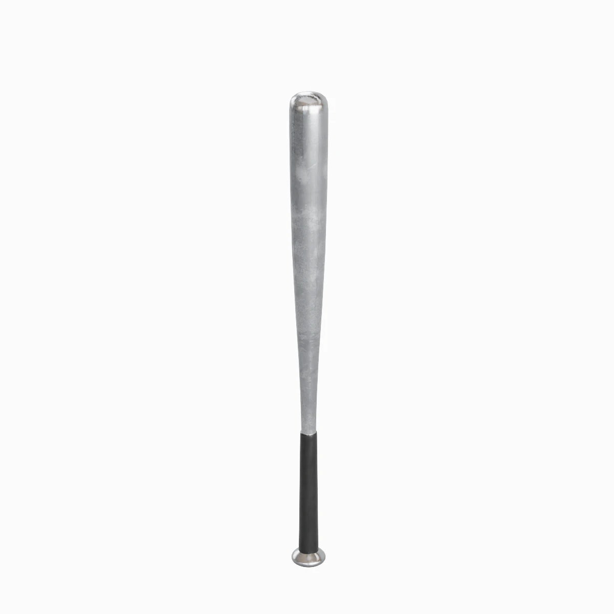 Steel Baseball Bat 01 3D Model .c4d .max .obj .3ds .fbx .stl .blend 