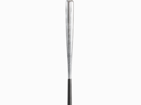 Steel Baseball Bat 01 Modelo 3D