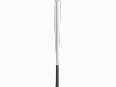 Steel Baseball Bat 02 3D Model