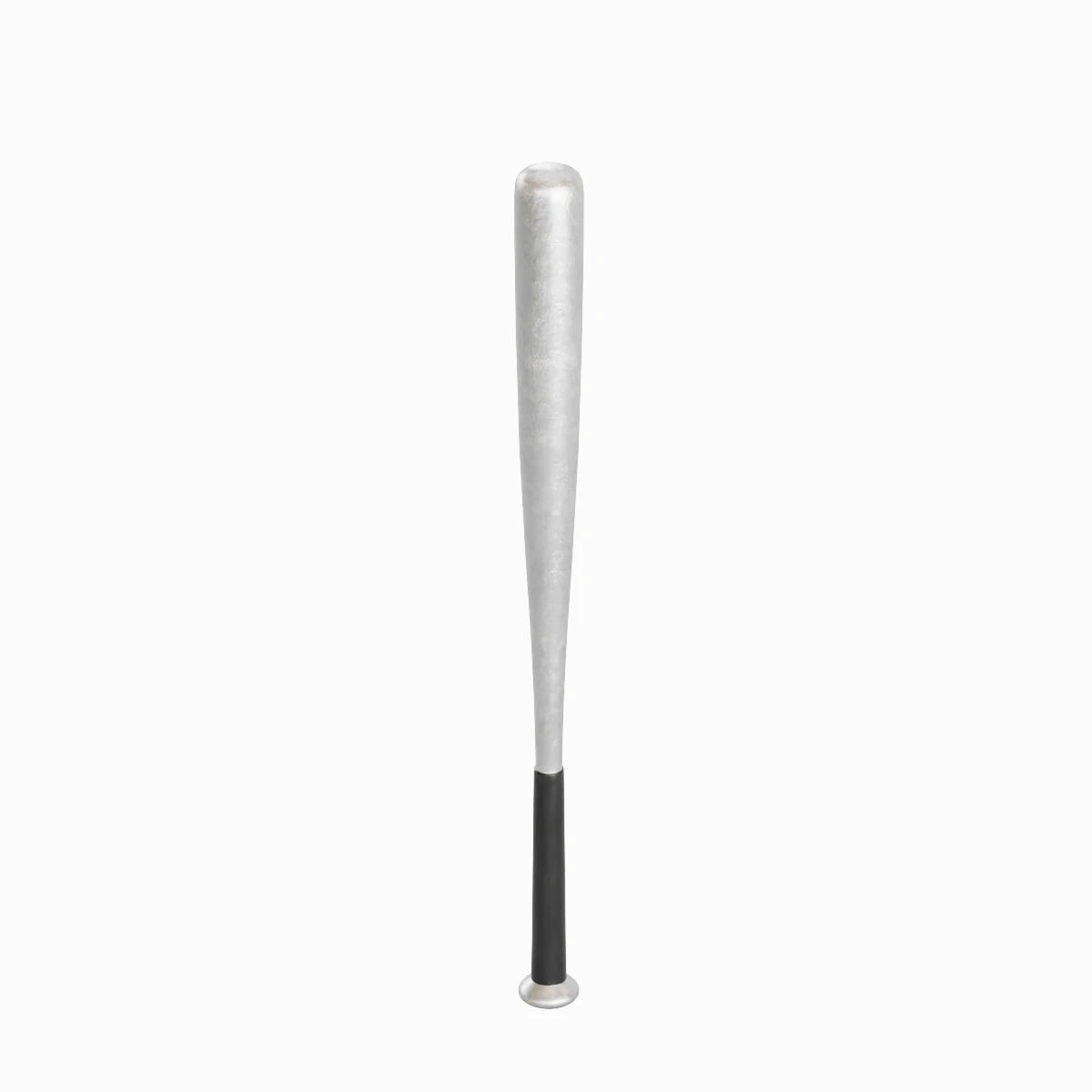 Steel Baseball Bat 04 3D Model .c4d .max .obj .3ds .fbx .stl .blend 