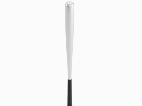 Aluminium Baseball Bat 3Dモデル