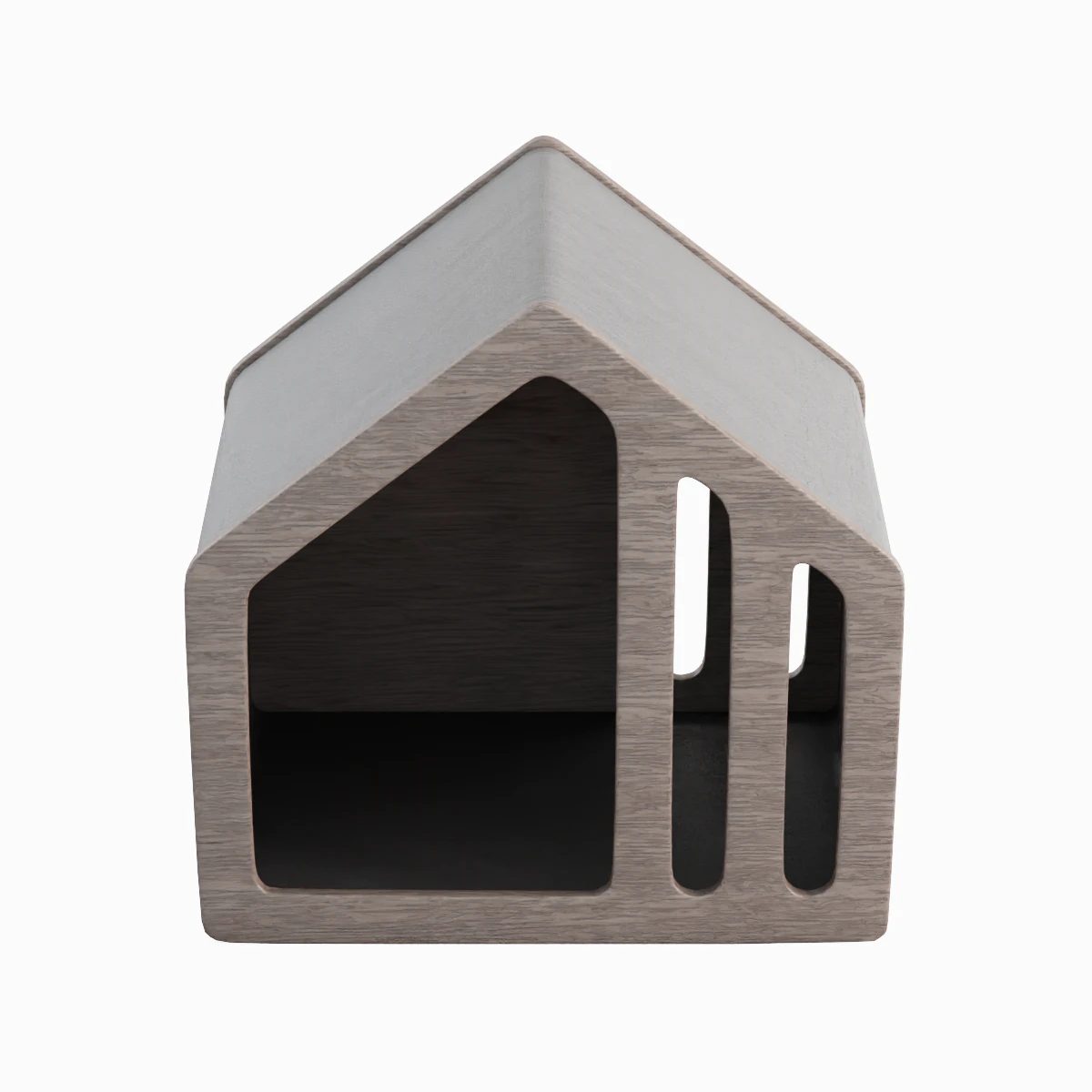 Wooden Doghouse 03 3D Model .c4d .max .obj .3ds .fbx .stl .blend 