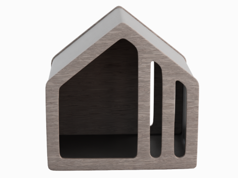 Wooden Doghouse 03 3D Model