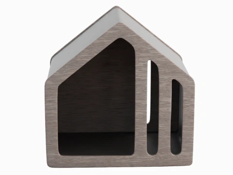 Wooden Doghouse 03 3D Model