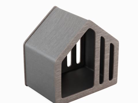 Wooden Doghouse 03 3D Model