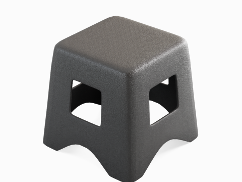 Plastic Stool 01 3D Model