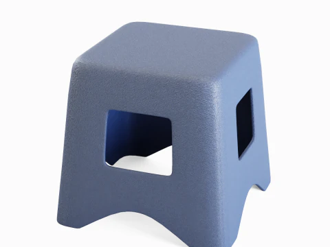 Plastic Stool 03 3D Model