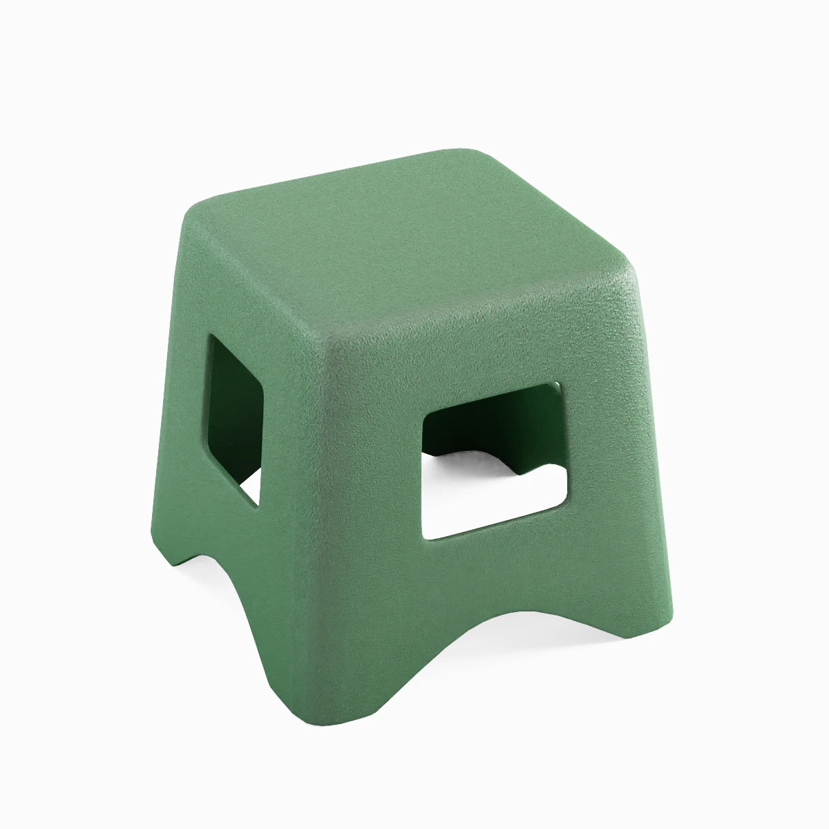 Plastic Stool 04 3D Model .c4d .max .obj .3ds .fbx .stl .blend 