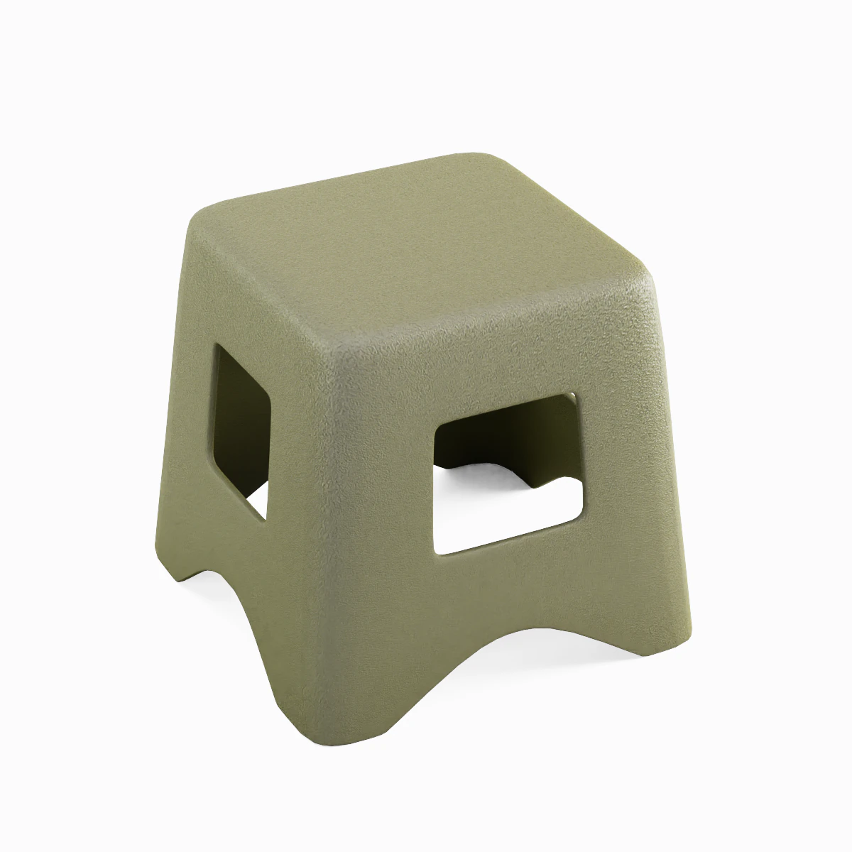 Plastic Stool 05 3D Model .c4d .max .obj .3ds .fbx .stl .blend 