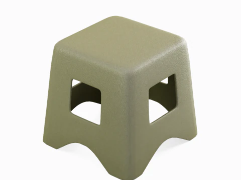 Plastic Stool 05 3D Model