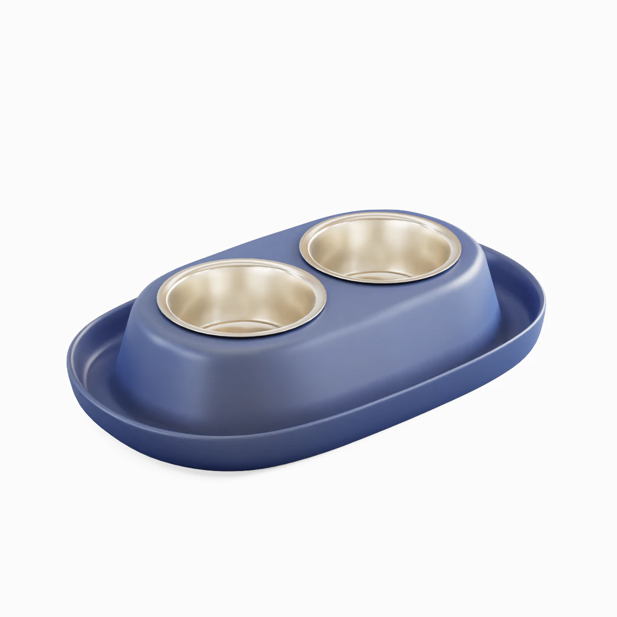 Plastic Pet Bowl 01 3D Model .c4d .max .obj .3ds .fbx .stl .blend