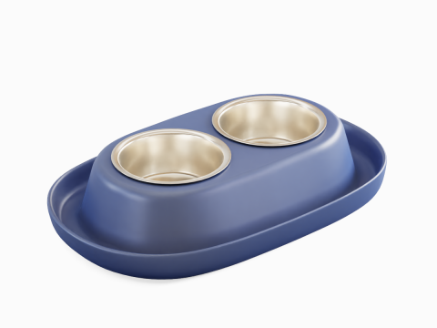 Plastic Pet Bowl 01 Modèle 3D