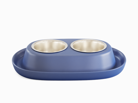 Plastic Pet Bowl 01 3D Модель